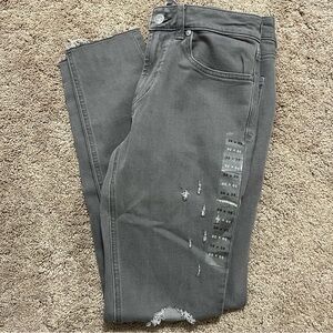 NWT PacSun Light Gray Skinny Jeans 30x30 skinniest
